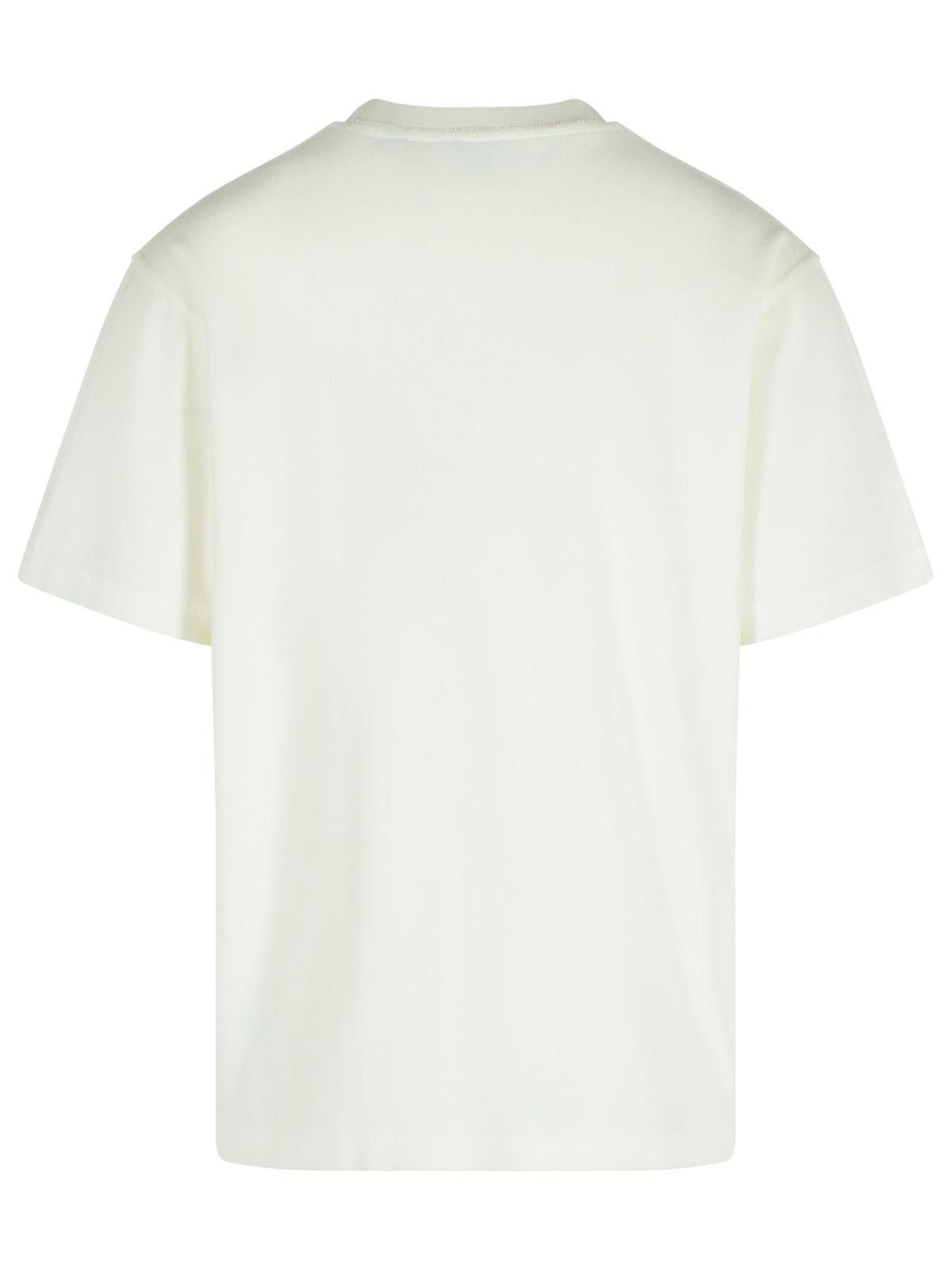 Burberry BURBERRY White Cotton Blend T-Shirt Size US XL / EU 56 / 4 - 3 Thumbnail