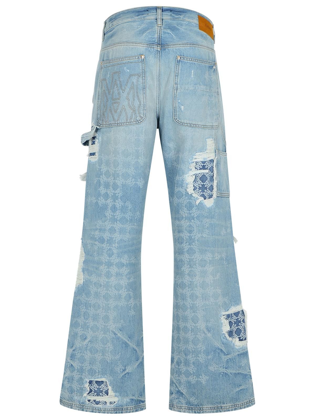 Amiri AMIRI 'Carpenter' Light Blue Cotton Jeans Size US 30 / EU 46 - 3 Thumbnail
