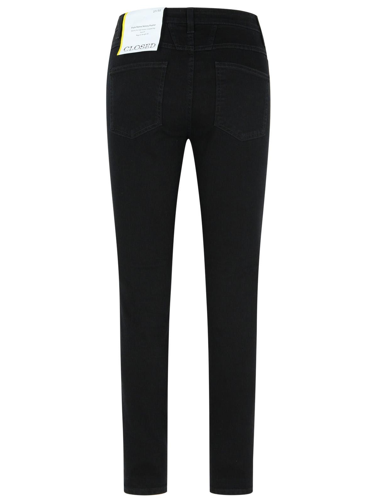 CLOSED CLOSED 'Skinny Pusher' Black Cotton Jeans Size 30" / US 8 / IT 44 - 3 Thumbnail
