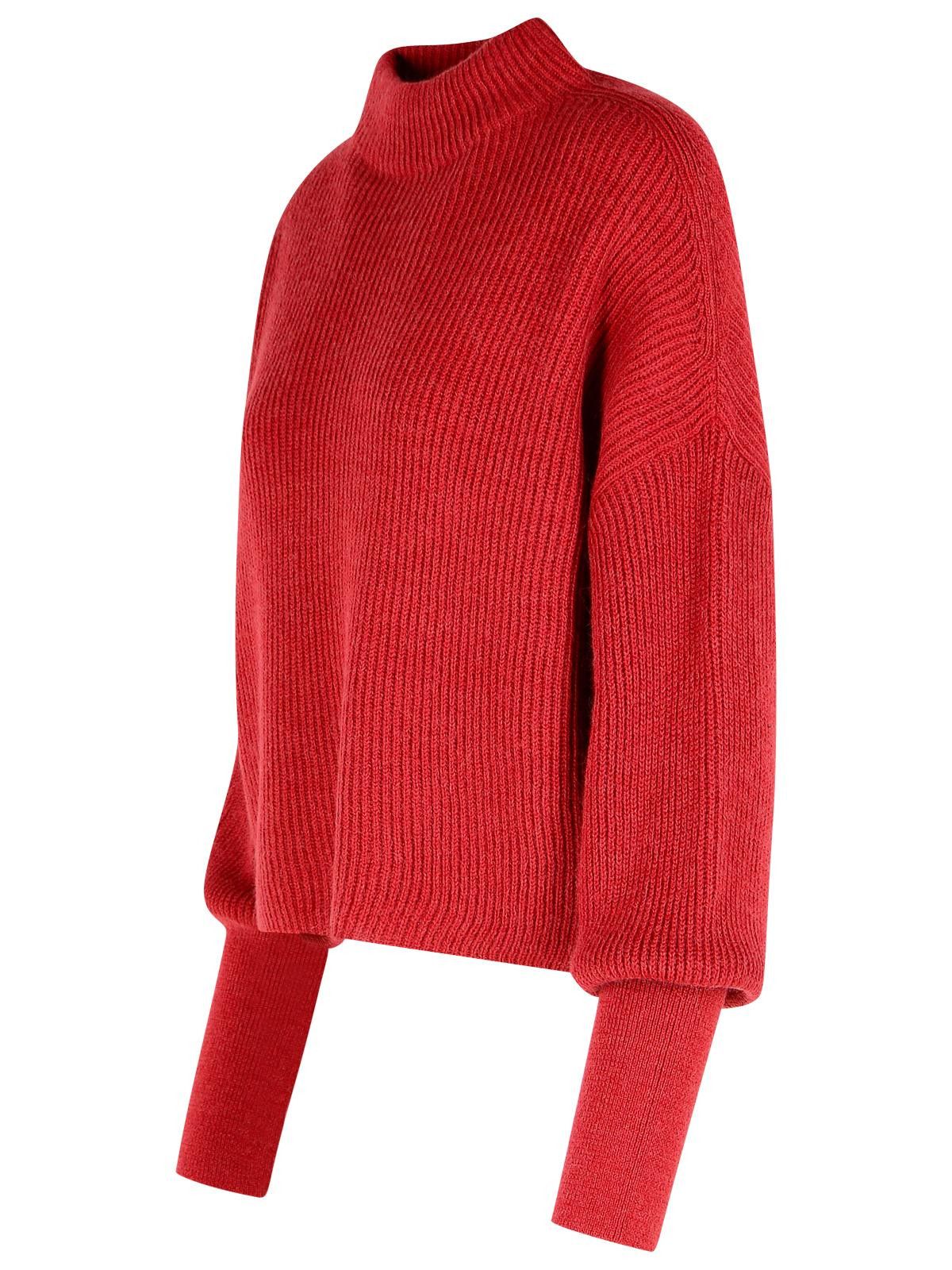 CLOSED CLOSED Raspberry Alpaca Blend Sweater Size M / US 6-8 / IT 42-44 - 2 Thumbnail