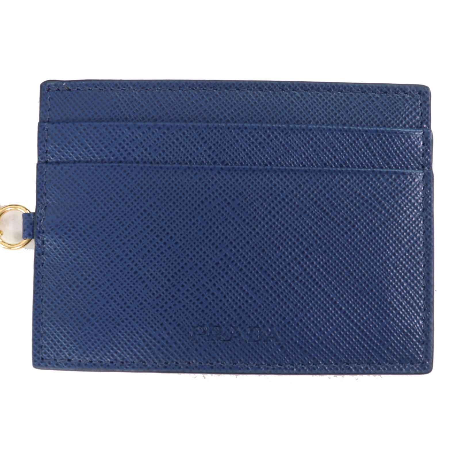 Prada Prada Prada Saffiano Triangolo Leather Wallet Leather Long Wallet Size ONE SIZE - 11 Thumbnail