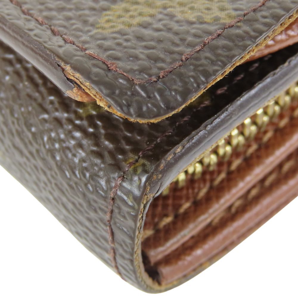 Louis Vuitton Louis Vuitton Louis Vuitton Portefeuille Tresor Monogram Bifold Wallet Canvas Short Wallet M61736 Size ONE SIZE - 5 Thumbnail