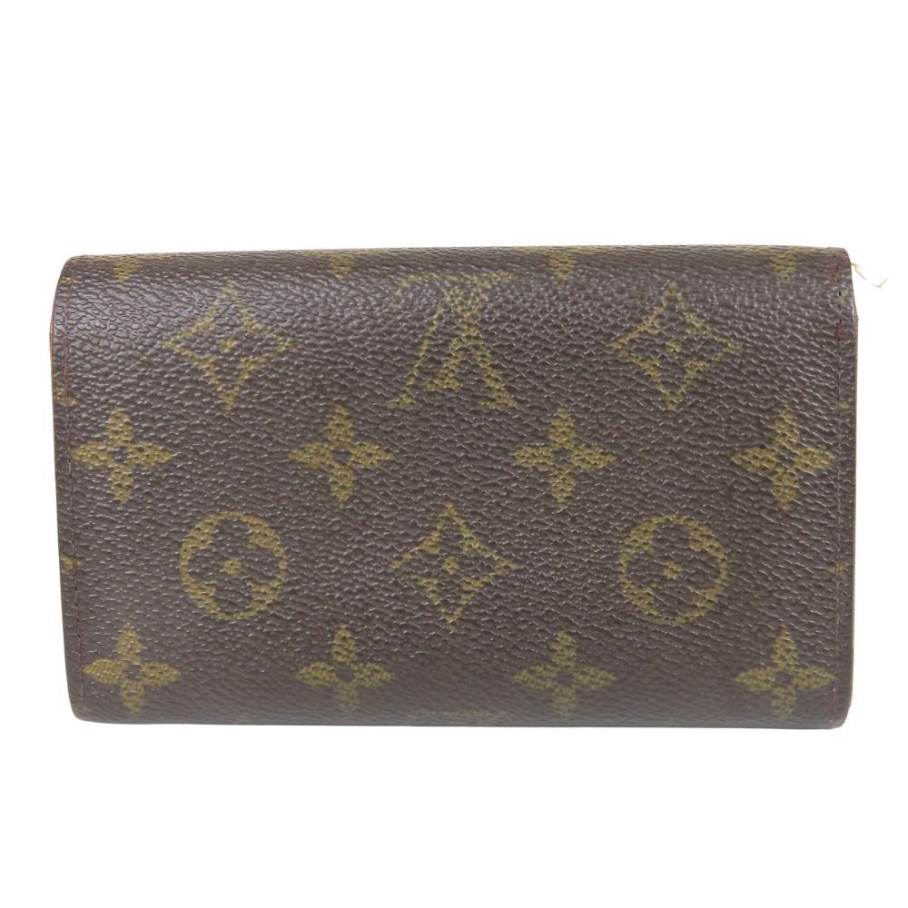 Louis Vuitton Louis Vuitton Louis Vuitton Portefeuille Tresor Monogram Bifold Wallet Canvas Short Wallet M61736 Size ONE SIZE - 2 Thumbnail