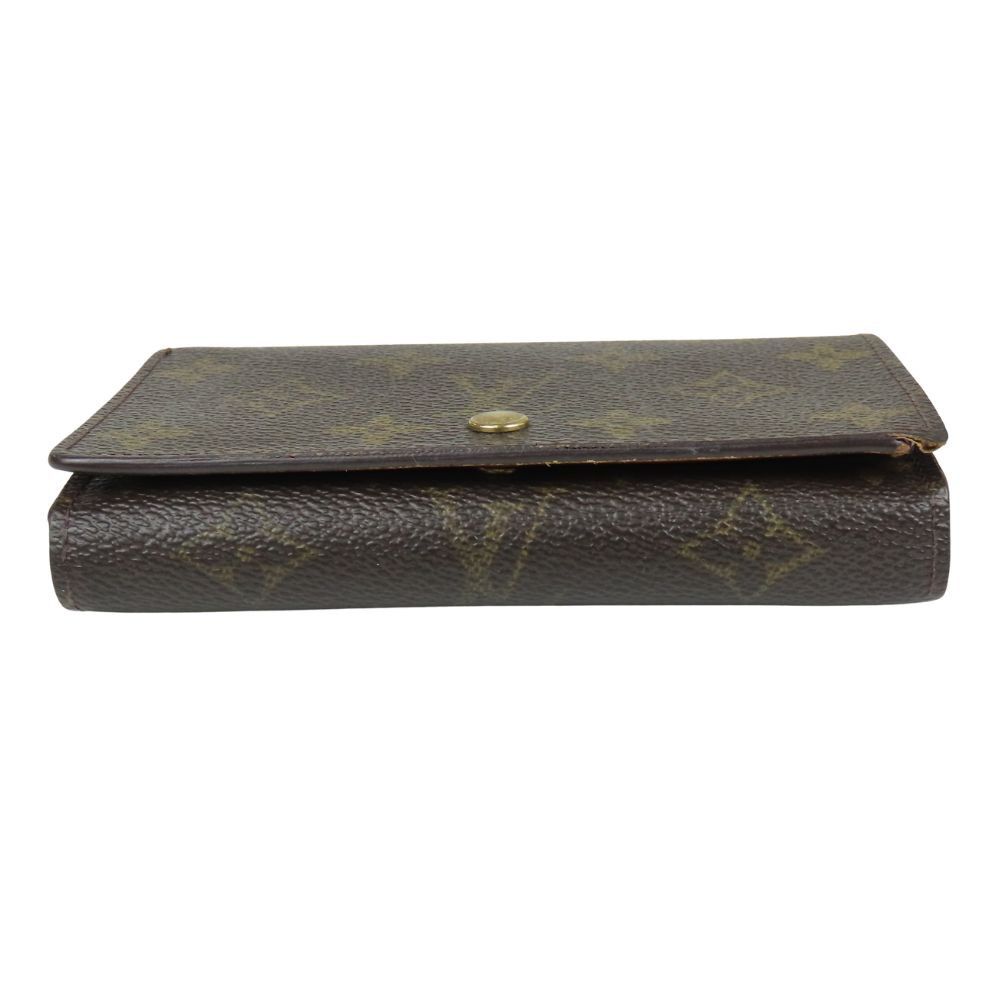 Louis Vuitton Louis Vuitton Louis Vuitton Portefeuille Tresor Monogram Bifold Wallet Canvas Short Wallet M61736 Size ONE SIZE - 3 Thumbnail
