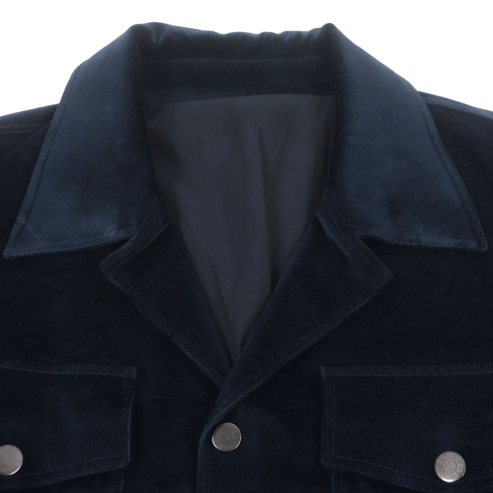 Gucci Gucci Gucci Tom Ford Corduroy Cotton Jacket Cotton Outerwear Size ONE SIZE - 2 Thumbnail