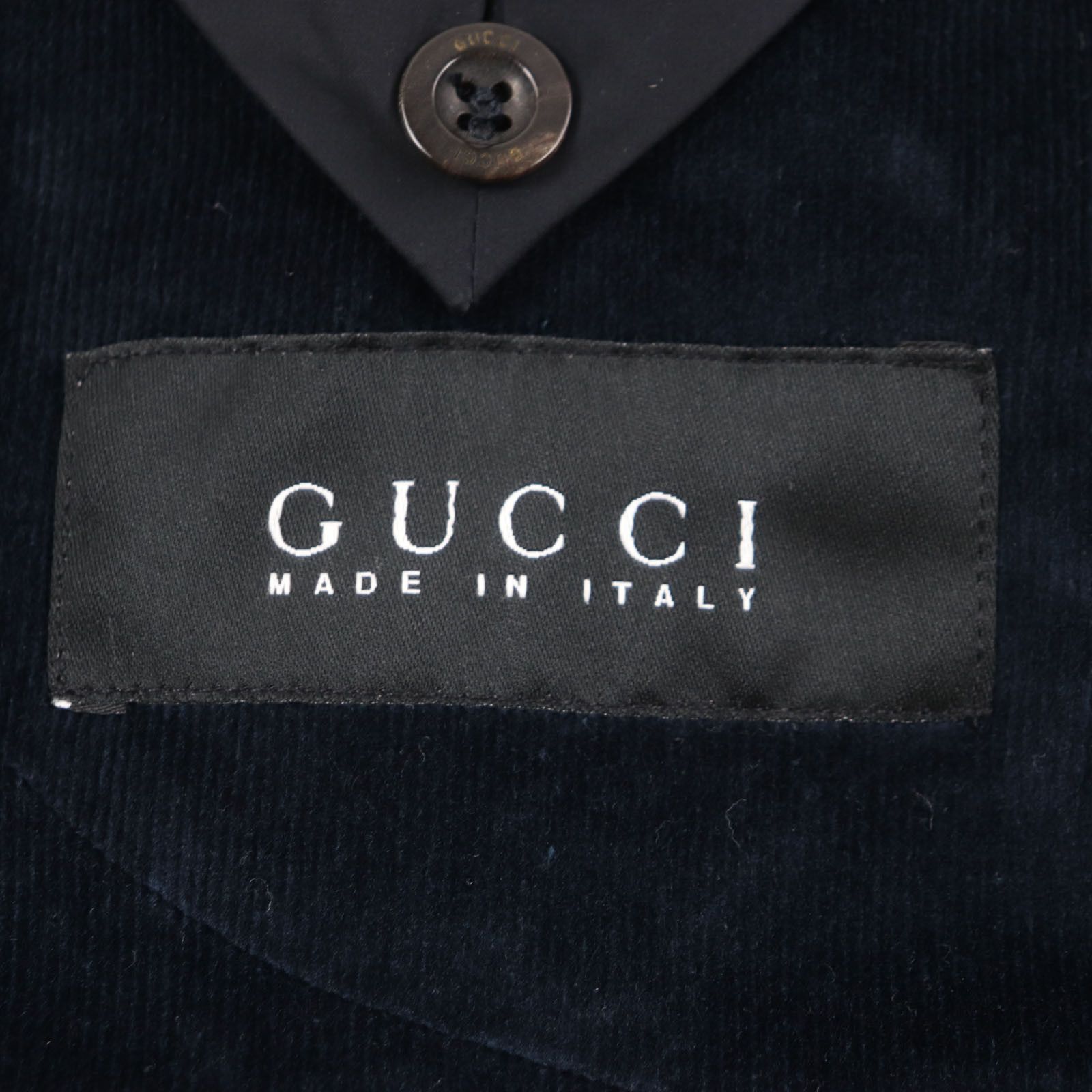 Gucci Gucci Gucci Tom Ford Corduroy Cotton Jacket Cotton Outerwear Size ONE SIZE - 6 Thumbnail