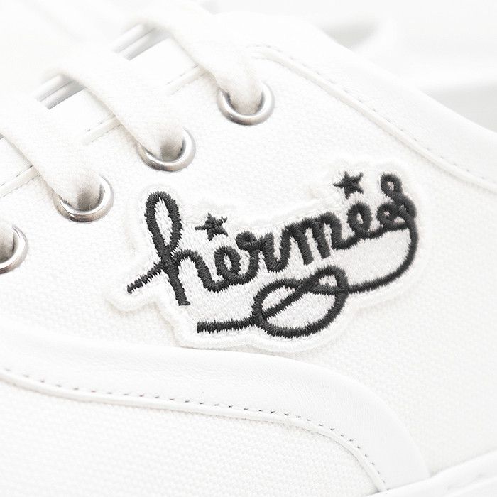 Hermes Hermes Hermes Inosans Canvas Leather Sneakers Canvas Shoes Size ONE SIZE - 13 Thumbnail