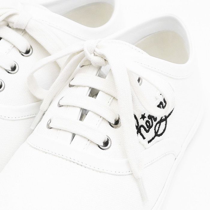 Hermes Hermes Hermes Inosans Canvas Leather Sneakers Canvas Shoes Size ONE SIZE - 12 Thumbnail