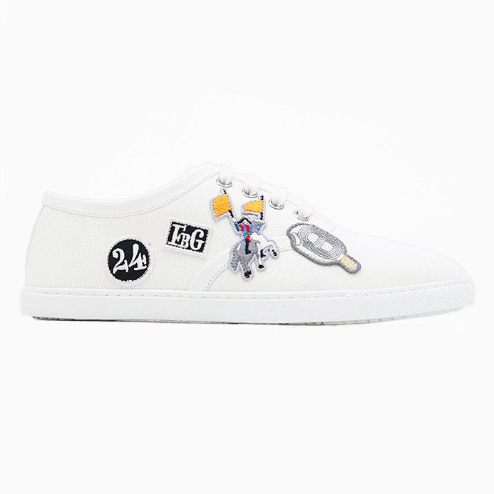Hermes Hermes Hermes Inosans Canvas Leather Sneakers Canvas Shoes Size ONE SIZE - 5 Thumbnail