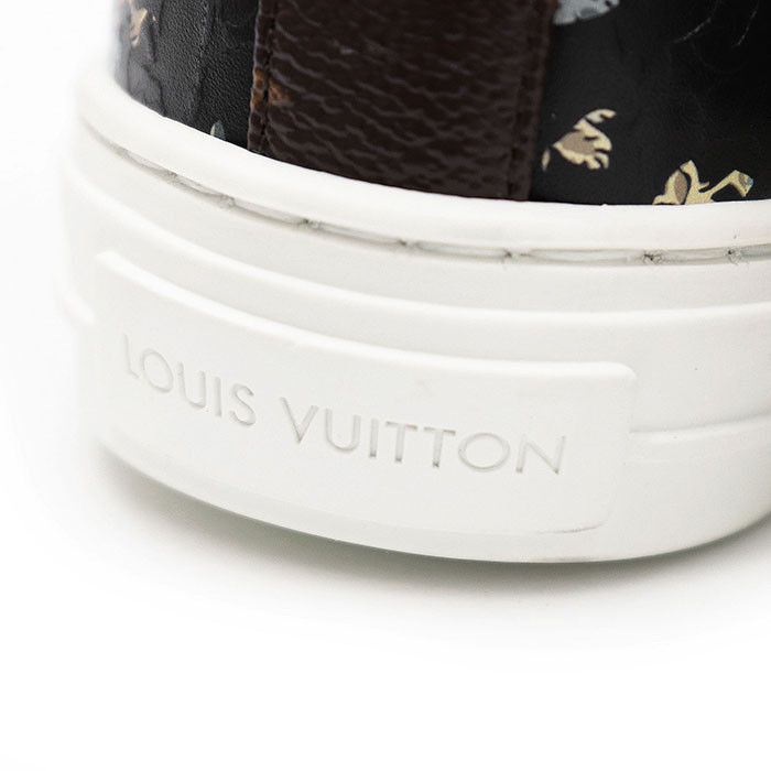 Louis Vuitton Louis Vuitton Louis Vuitton Stellar Line Monogram Leather Sneaker Leather Shoes Size ONE SIZE - 14 Thumbnail