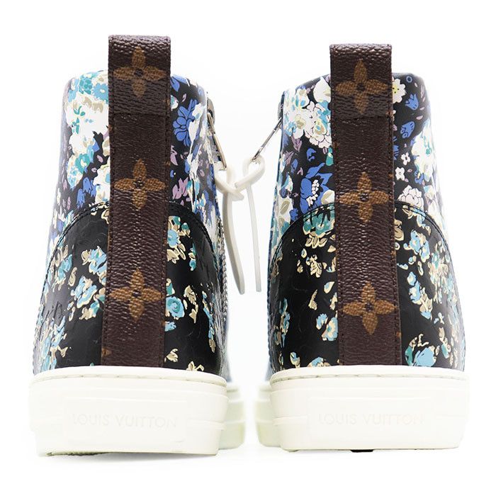 Louis Vuitton Louis Vuitton Louis Vuitton Stellar Line Monogram Leather Sneaker Leather Shoes Size ONE SIZE - 6 Thumbnail