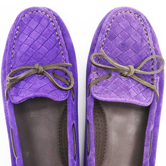 Bottega Veneta Bottega Veneta Bottega Veneta Intrecciato Suede Driving Shoes Suede Shoes 283058 VFCA1 Size ONE SIZE - 5 Thumbnail