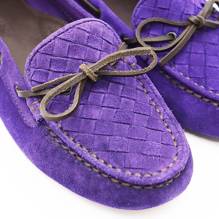 Bottega Veneta Bottega Veneta Bottega Veneta Intrecciato Suede Driving Shoes Suede Shoes 283058 VFCA1 Size ONE SIZE - 3 Thumbnail