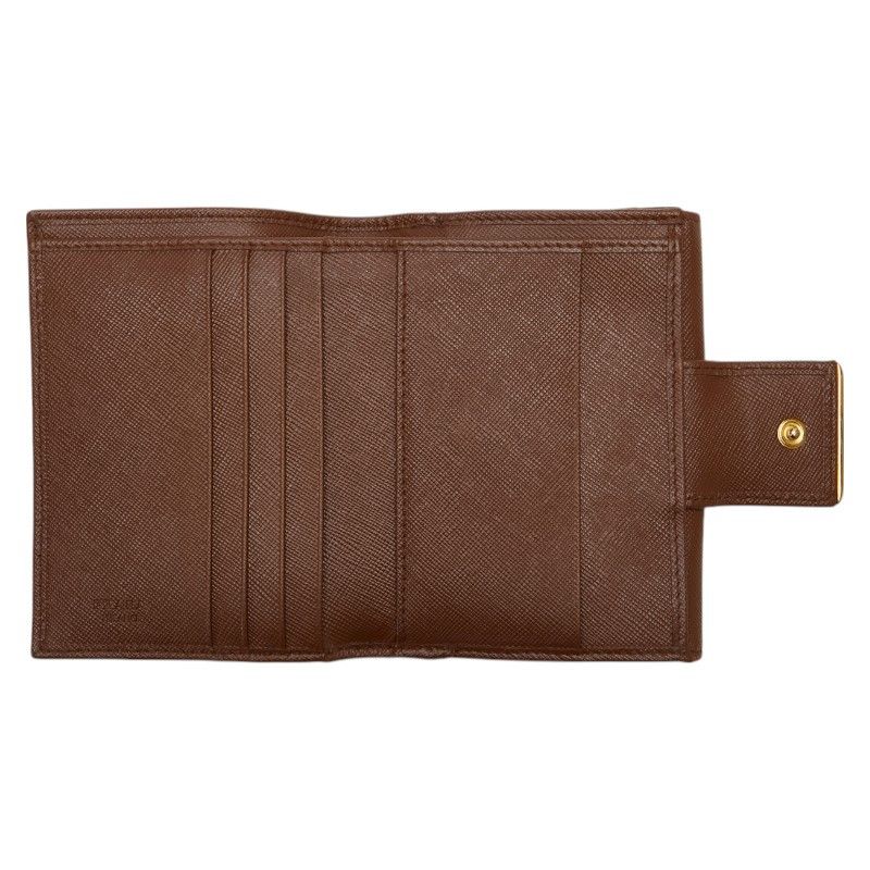 Prada Prada Prada 1M0523 Saffiano Leather Long Wallet Leather Long Wallet 1M0523 Size ONE SIZE - 8 Thumbnail