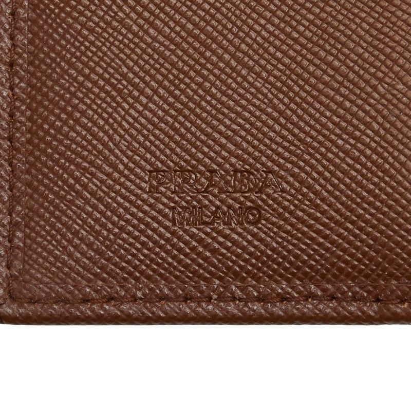 Prada Prada Prada 1M0523 Saffiano Leather Long Wallet Leather Long Wallet 1M0523 Size ONE SIZE - 9 Thumbnail