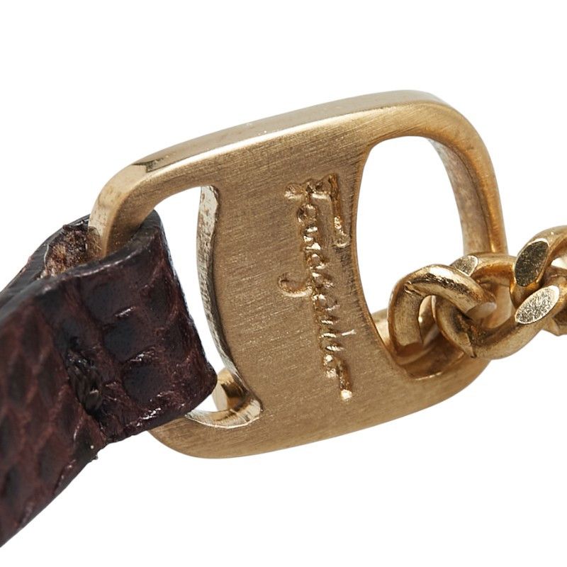 Salvatore Ferragamo Salvatore Ferragamo Salvatore Ferragamo Leather Bracelet Leather Bracelet Size ONE SIZE - 4 Thumbnail