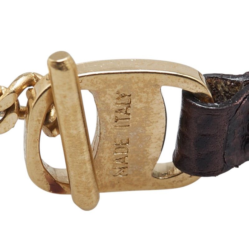 Salvatore Ferragamo Salvatore Ferragamo Salvatore Ferragamo Leather Bracelet Leather Bracelet Size ONE SIZE - 5 Thumbnail
