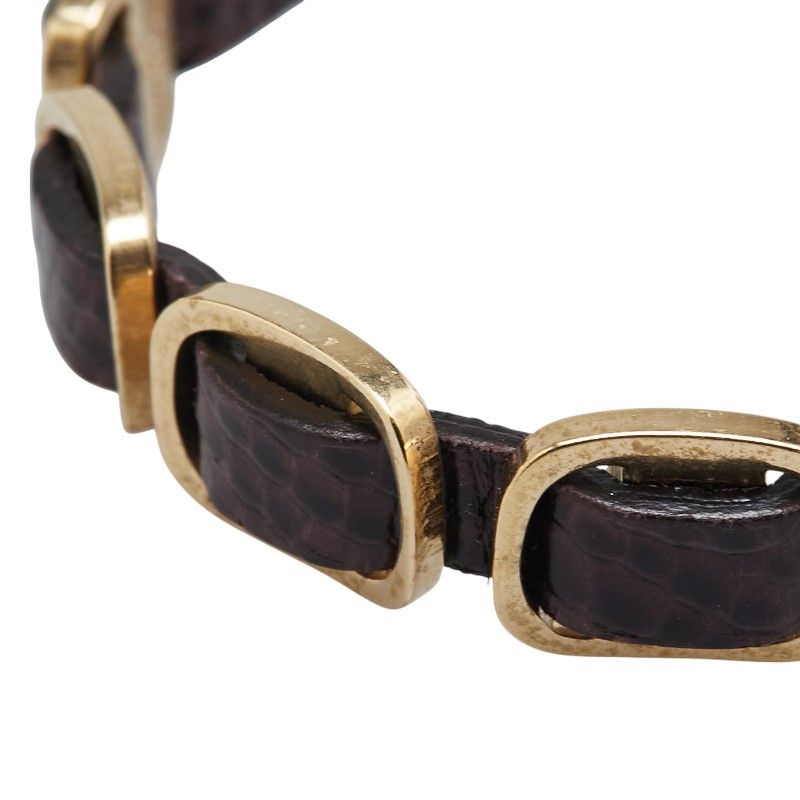 Salvatore Ferragamo Salvatore Ferragamo Salvatore Ferragamo Leather Bracelet Leather Bracelet Size ONE SIZE - 3 Thumbnail