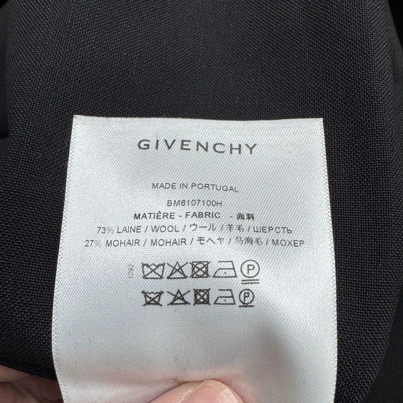 Givenchy givenchy wool shirt in black color Size US XXL / EU 58 / 5 - 3 Thumbnail