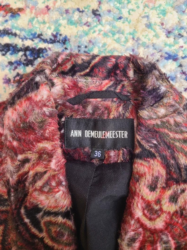 Ann Demeulemeester elegant velvet paisley patterned blazer Size US M / EU 48-50 / 2 - 7 Thumbnail