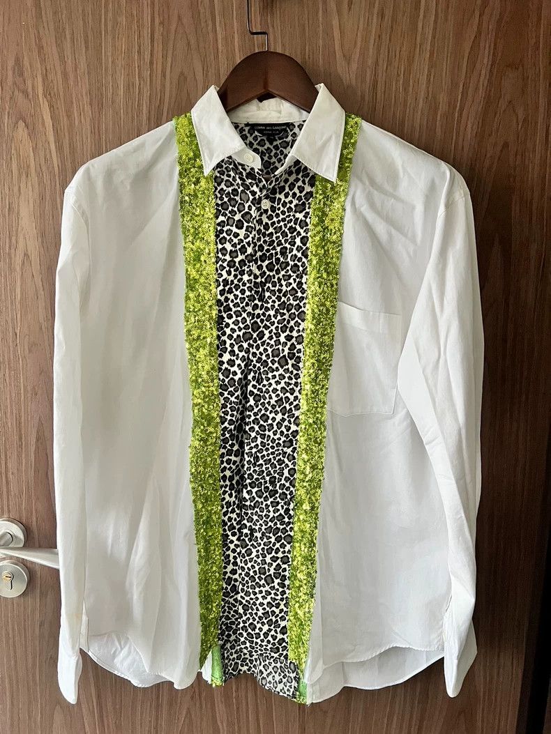 Comme des Garcons comme des garcons leopard sequin shirt Size US XL / EU 56 / 4 - 2 Thumbnail