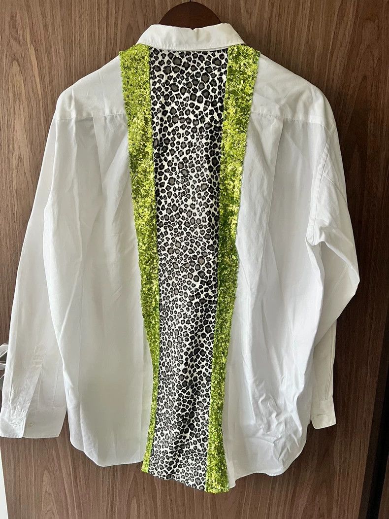 Comme des Garcons comme des garcons leopard sequin shirt Size US XL / EU 56 / 4 - 3 Thumbnail