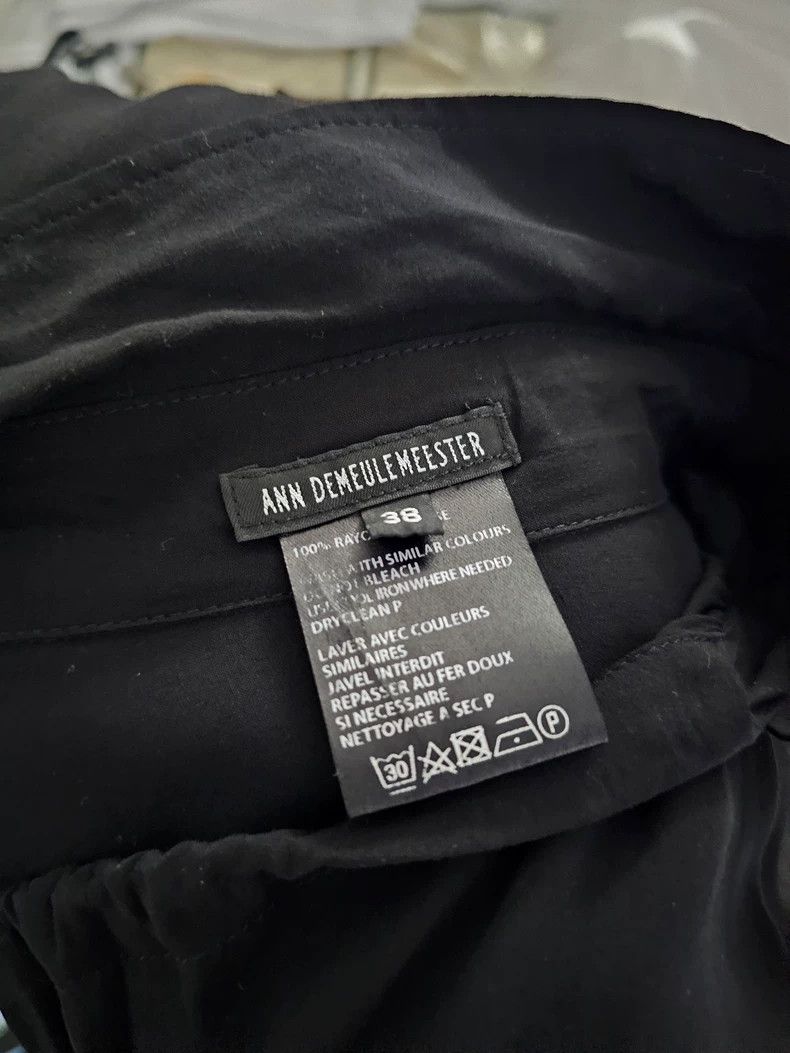 Ann Demeulemeester silk long shirt coat by ann demeulemeester Size US M / EU 48-50 / 2 - 7 Thumbnail