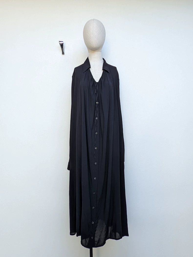 Ann Demeulemeester silk long shirt coat by ann demeulemeester Size US M / EU 48-50 / 2 - 3 Thumbnail