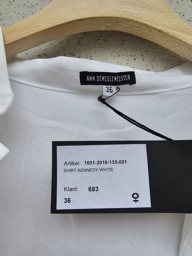 Ann Demeulemeester silk long shirt dress by ann demeulemeester Size US M / EU 48-50 / 2 - 6 Thumbnail