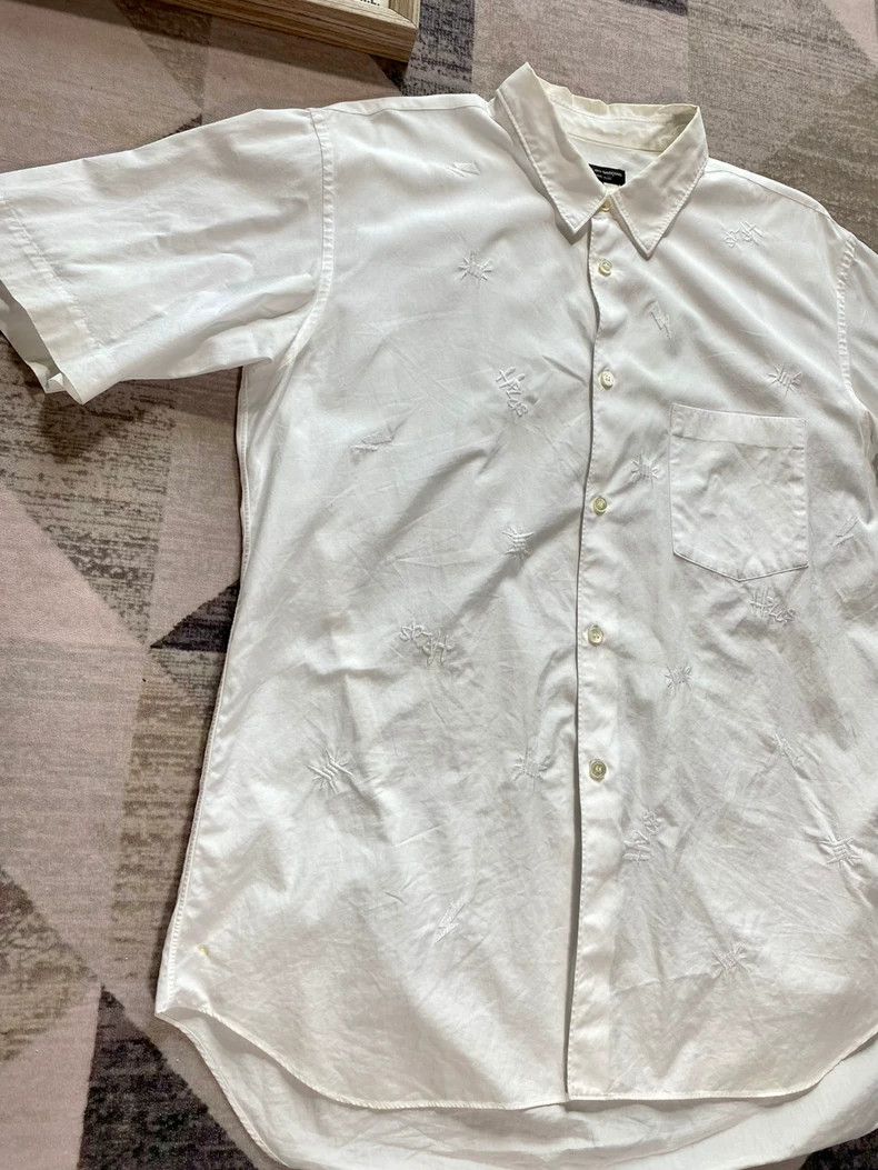 Comme des Garcons comme des garcons embroidered white shirt L Size US L / EU 52-54 / 3 - 2 Thumbnail