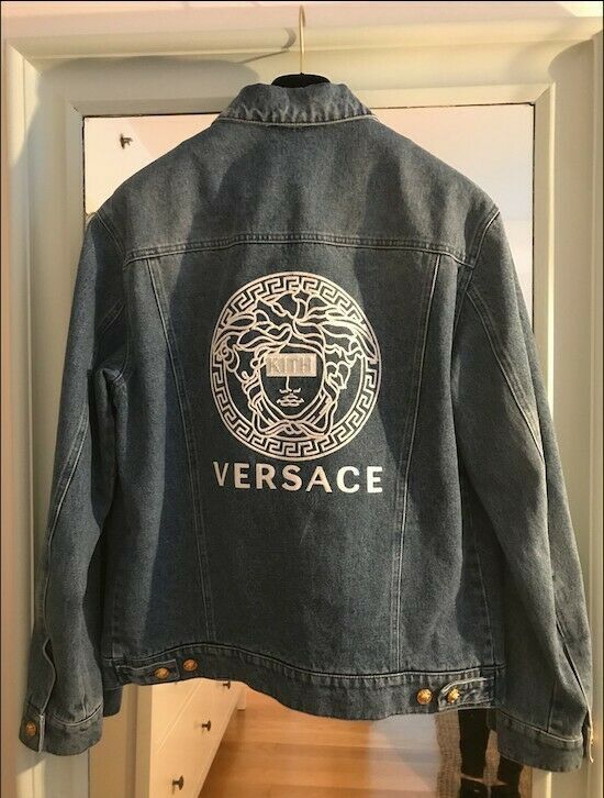 Kith versace hot sale jean jacket