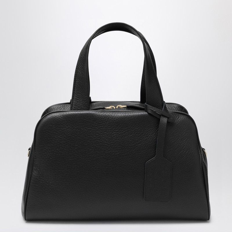 Prada Prada Large Black Leather Satchel Bag Size ONE SIZE - 2 Thumbnail