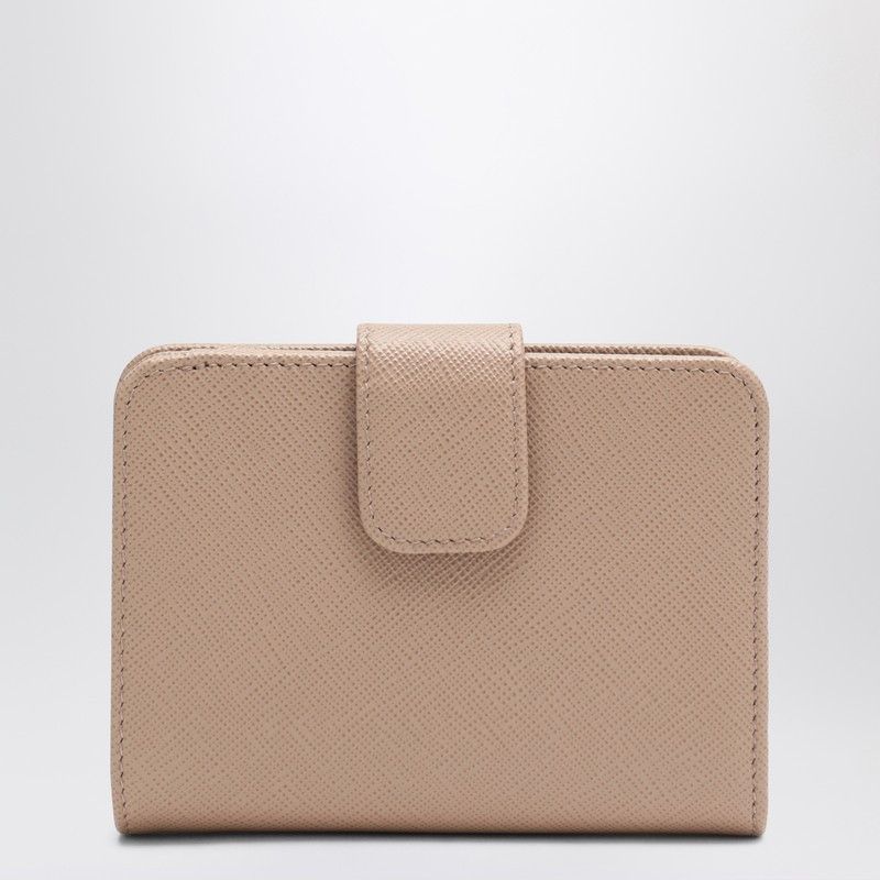 Prada Prada Powder Saffiano Leather Small Continental Wallet Size ONE SIZE - 2 Thumbnail