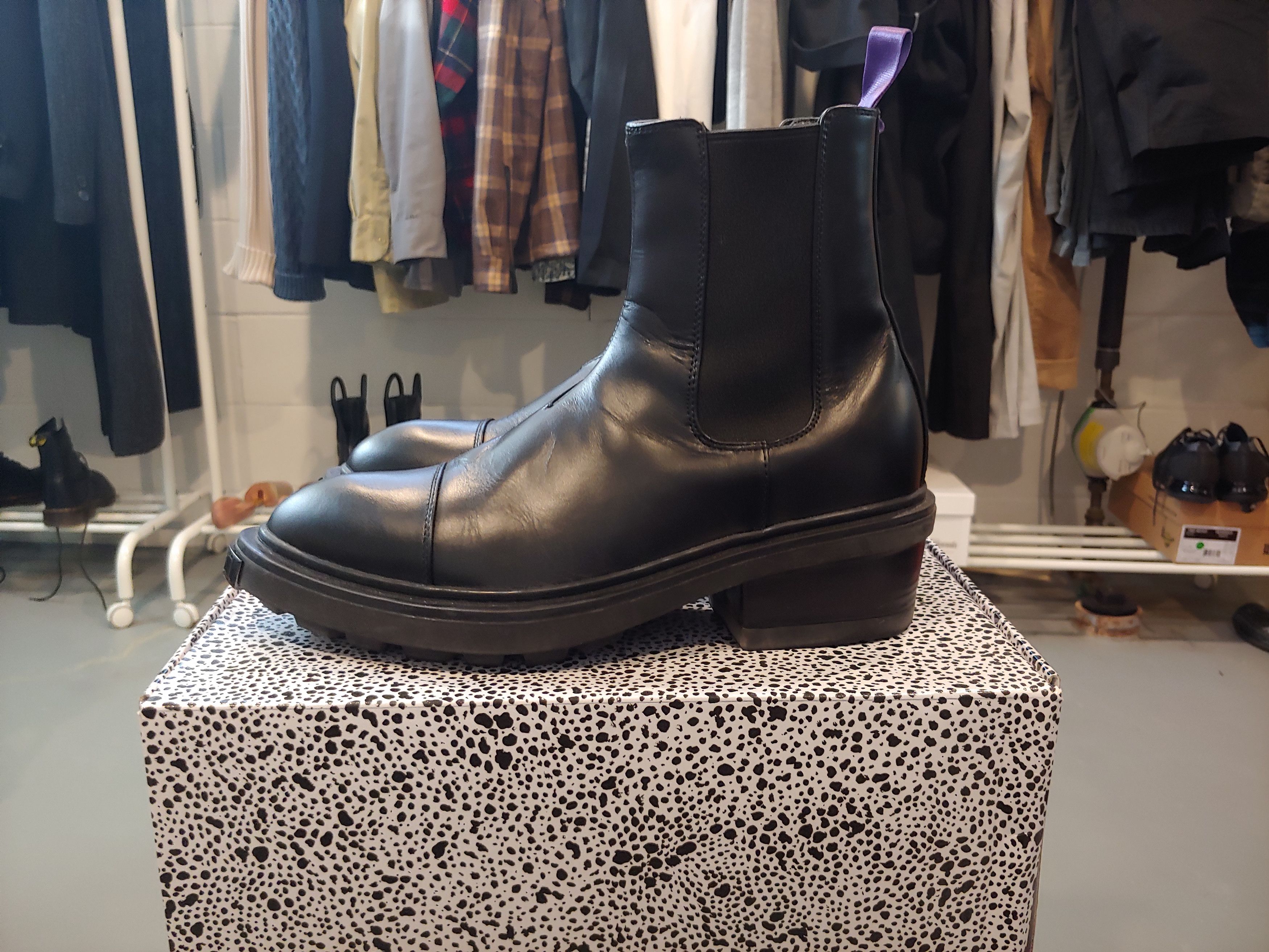 Eytys Nikita Black Leather Chelsea Boot | Grailed