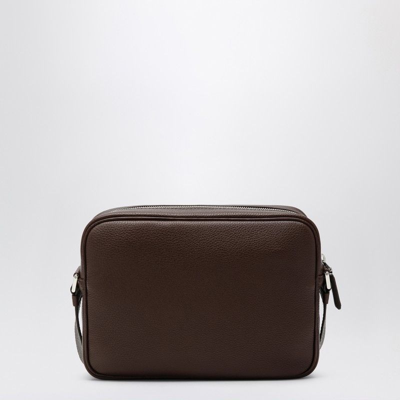 Prada Prada Burnt Brown Leather Crossbody Bag Size ONE SIZE - 2 Thumbnail