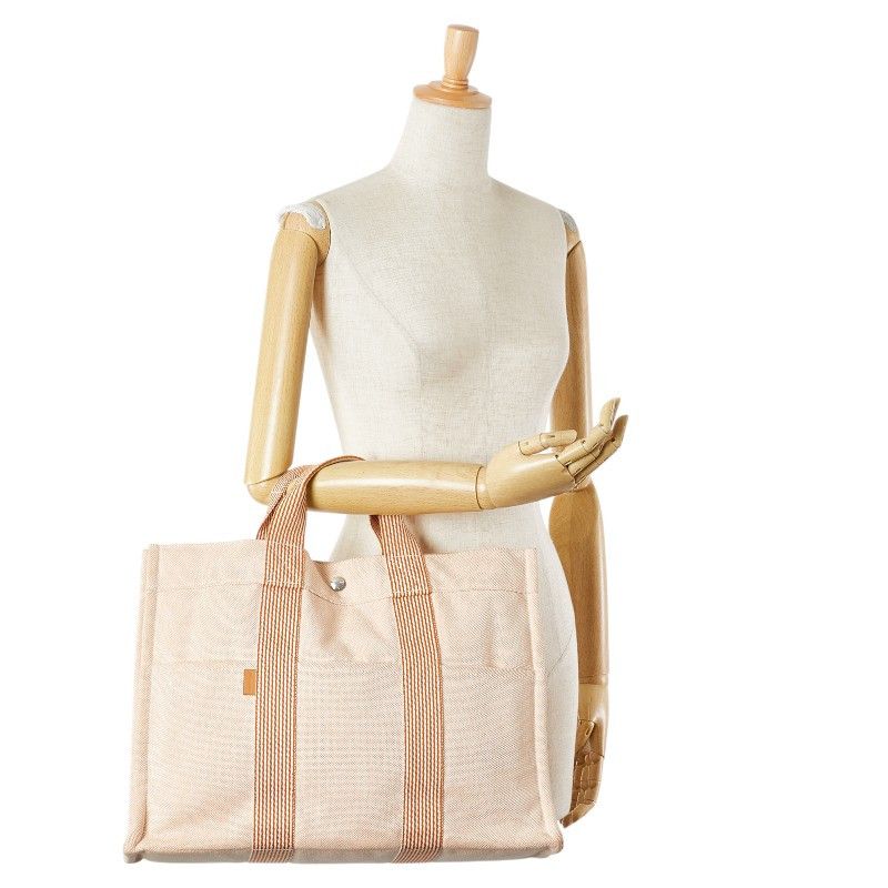 Hermes Hermes Hermes New Fourre Tout Toile H Tote Bag Cotton Tote Bag Size ONE SIZE - 11 Thumbnail