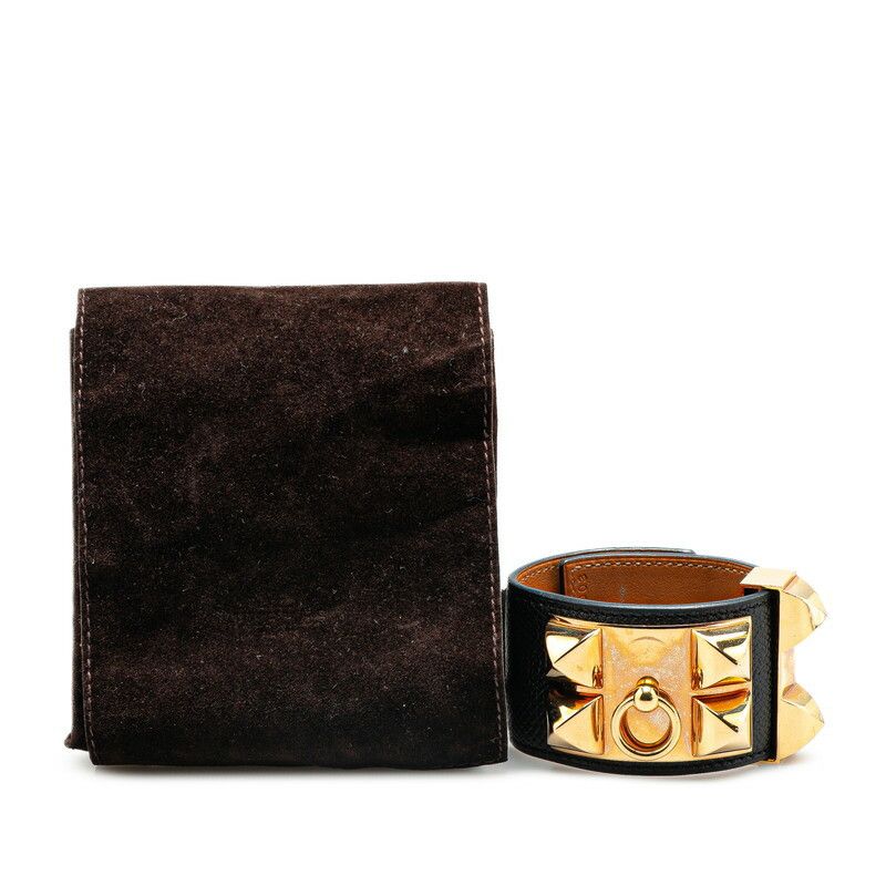 Hermes Hermes Hermes Collier de Chien Epsom Bracelet Leather Bangle Stamp X (2016) DUTY FREE for USA Size ONE SIZE - 9 Thumbnail