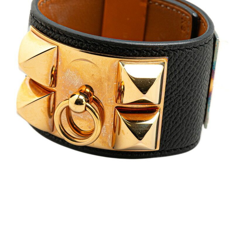 Hermes Hermes Hermes Collier de Chien Epsom Bracelet Leather Bangle Stamp X (2016) DUTY FREE for USA Size ONE SIZE - 5 Thumbnail