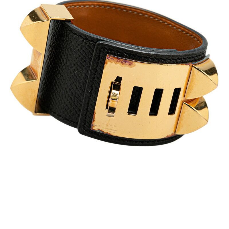 Hermes Hermes Hermes Collier de Chien Epsom Bracelet Leather Bangle Stamp X (2016) DUTY FREE for USA Size ONE SIZE - 4 Thumbnail