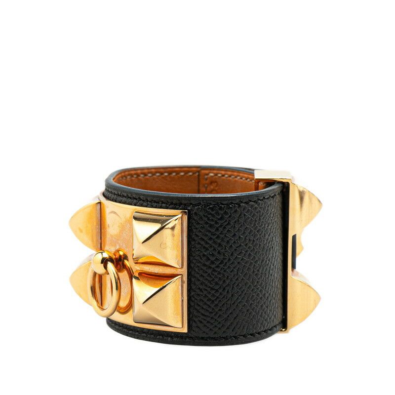 Hermes Hermes Hermes Collier de Chien Epsom Bracelet Leather Bangle Stamp X (2016) DUTY FREE for USA Size ONE SIZE - 2 Thumbnail
