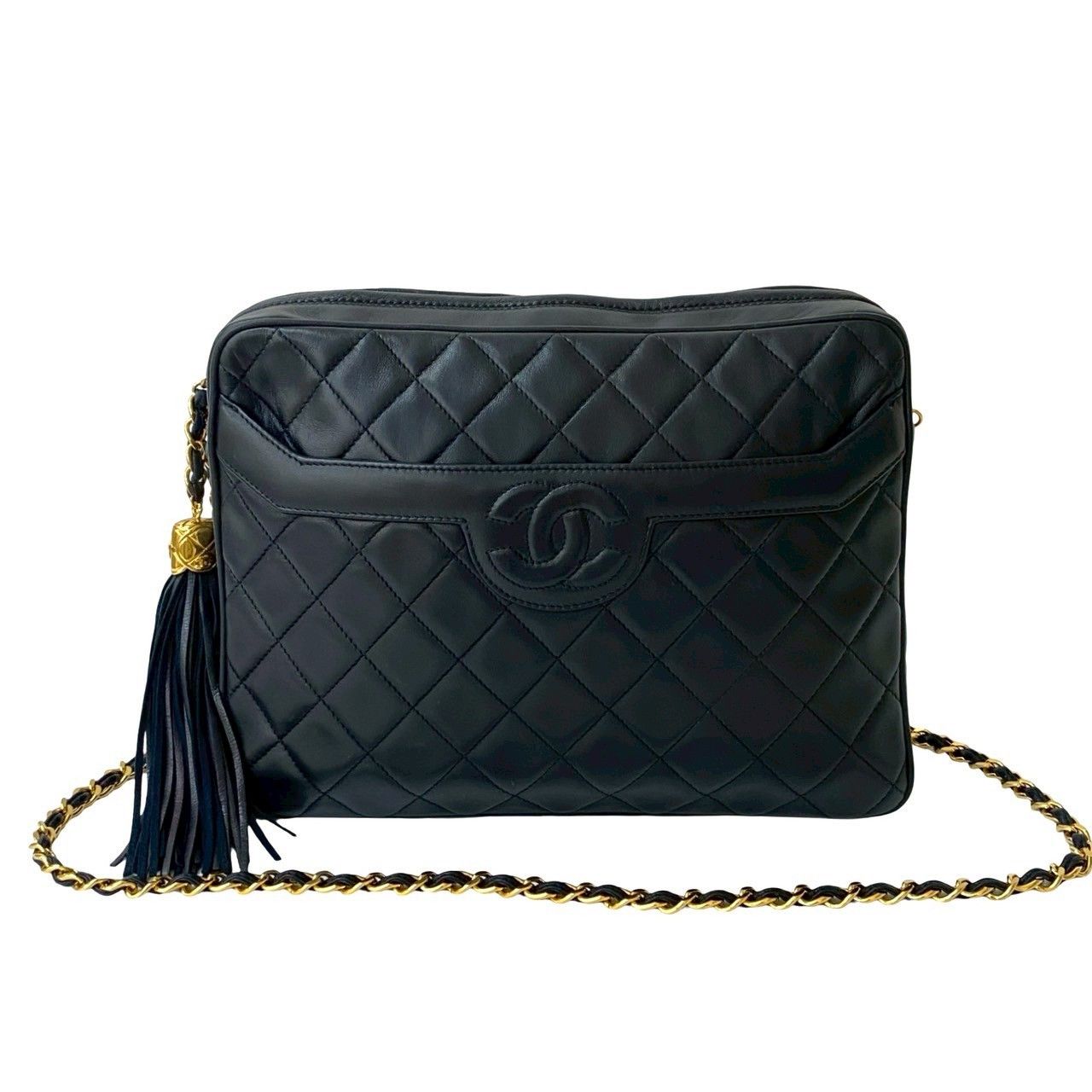Chanel Chanel Chanel Matelasse Lambskin Shoulder Bag Leather Shoulder Bag Size ONE SIZE - 3 Thumbnail