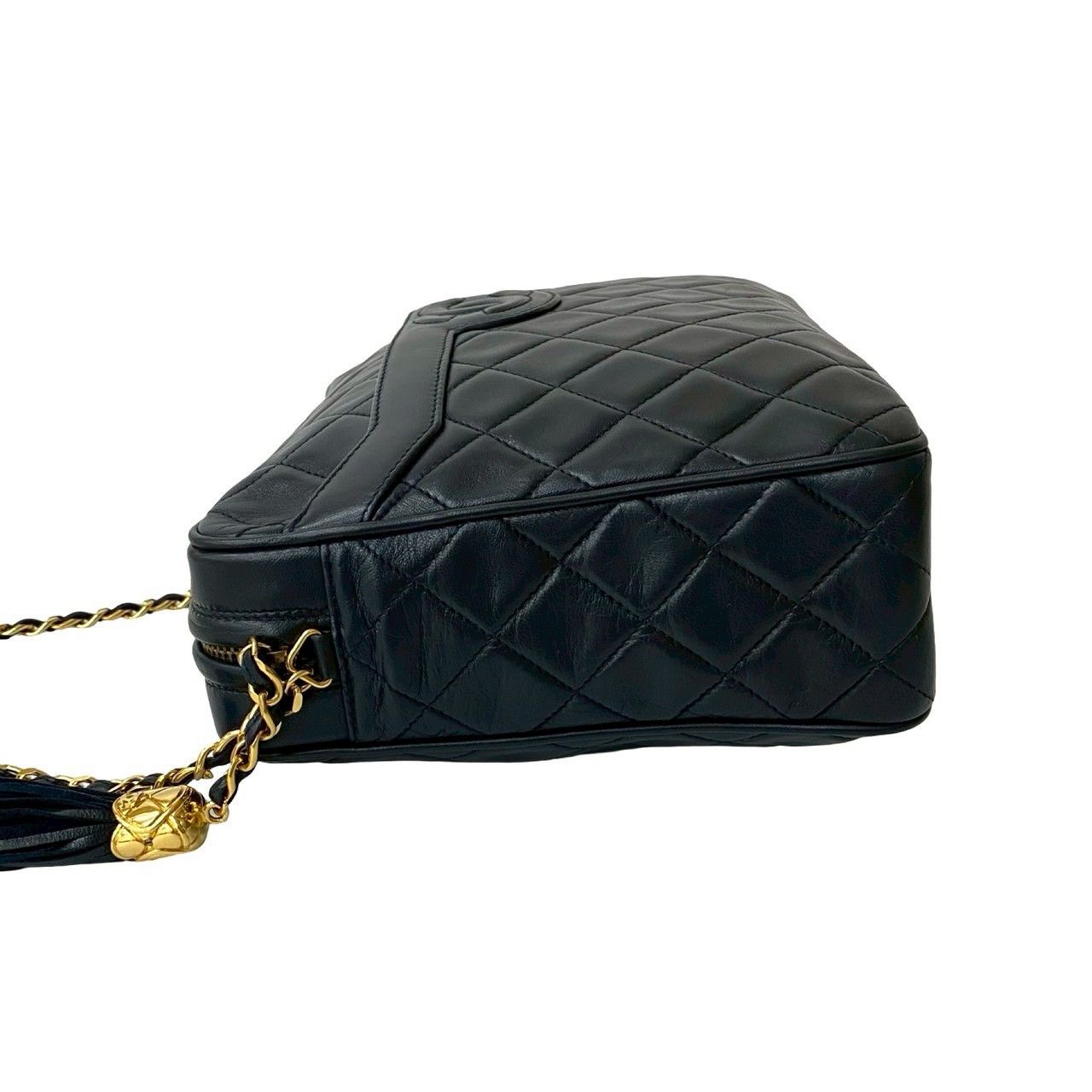 Chanel Chanel Chanel Matelasse Lambskin Shoulder Bag Leather Shoulder Bag Size ONE SIZE - 11 Thumbnail