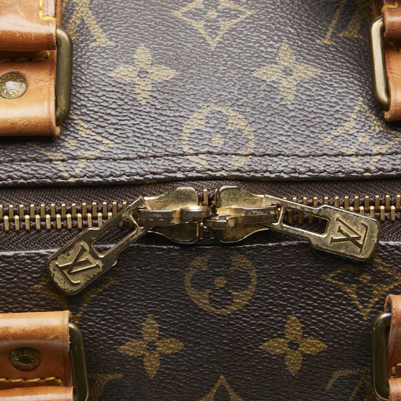 Louis Vuitton Louis Vuitton Louis Vuitton Keepall Monogram Boston Bag Canvas Travel Bag M41428 Size ONE SIZE - 11 Thumbnail