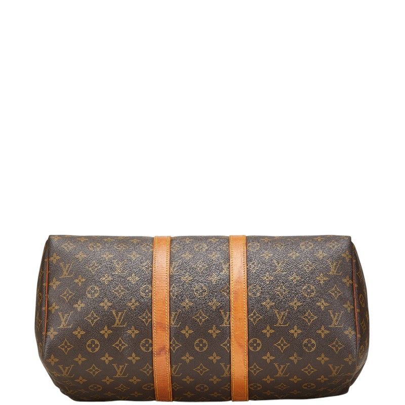 Louis Vuitton Louis Vuitton Louis Vuitton Keepall Monogram Boston Bag Canvas Travel Bag M41428 Size ONE SIZE - 3 Thumbnail