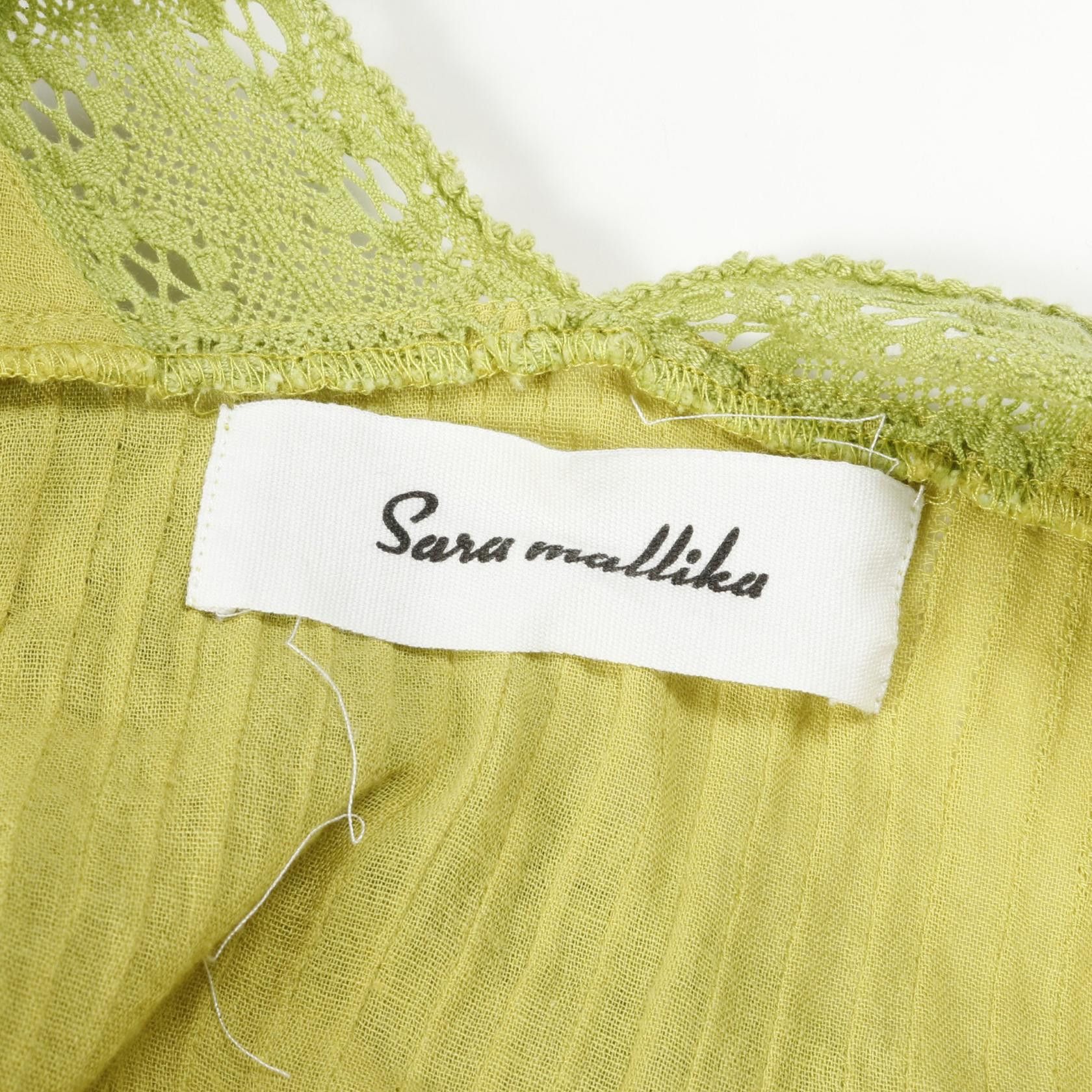 Other Other sara mallika Dress Cotton Apparel Cotton Dresses 020411SC2 Size ONE SIZE - 3 Thumbnail