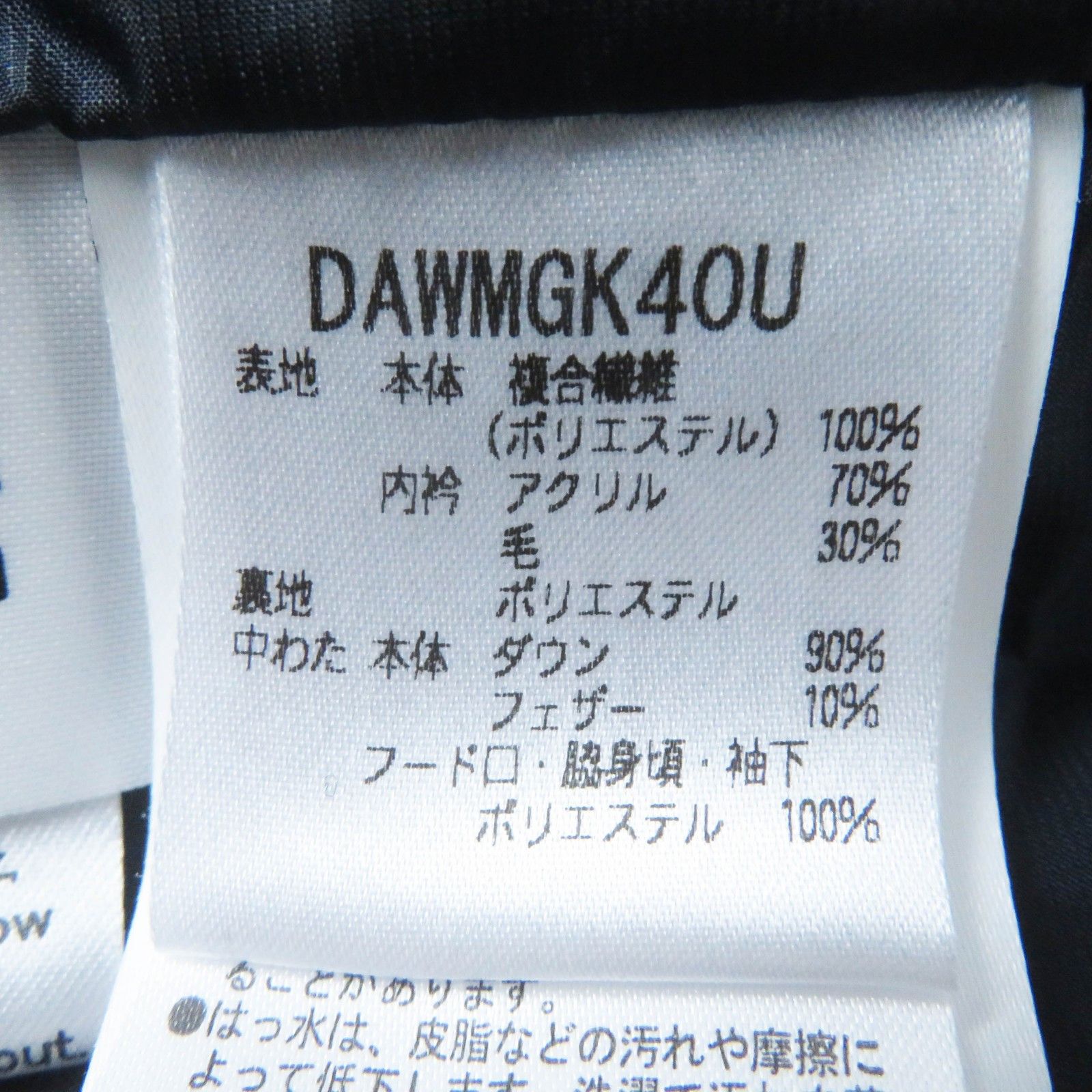 Other Other Descente Allterrain MIZUSAWA DOWN Down jacket Others Outerwear DAWMGK40U Size ONE SIZE - 12 Thumbnail