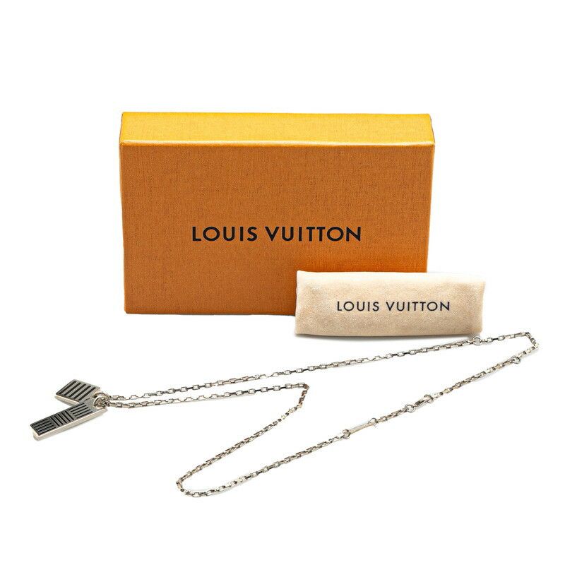 Louis Vuitton Louis Vuitton Louis Vuitton Collier Damier Colors Metal Necklace Metal Necklace M62490 DUTY FREE for USA Size ONE SIZE - 5 Thumbnail