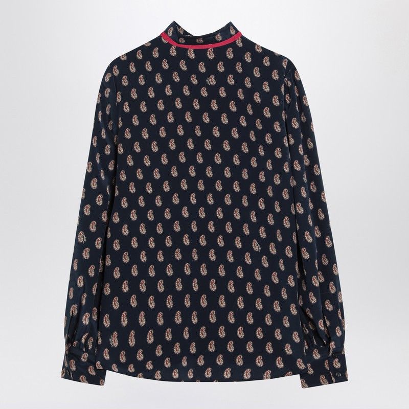 Valentino Valentino Silk Shirt With Paisley Print Size M / US 6-8 / IT 42-44 - 2 Thumbnail