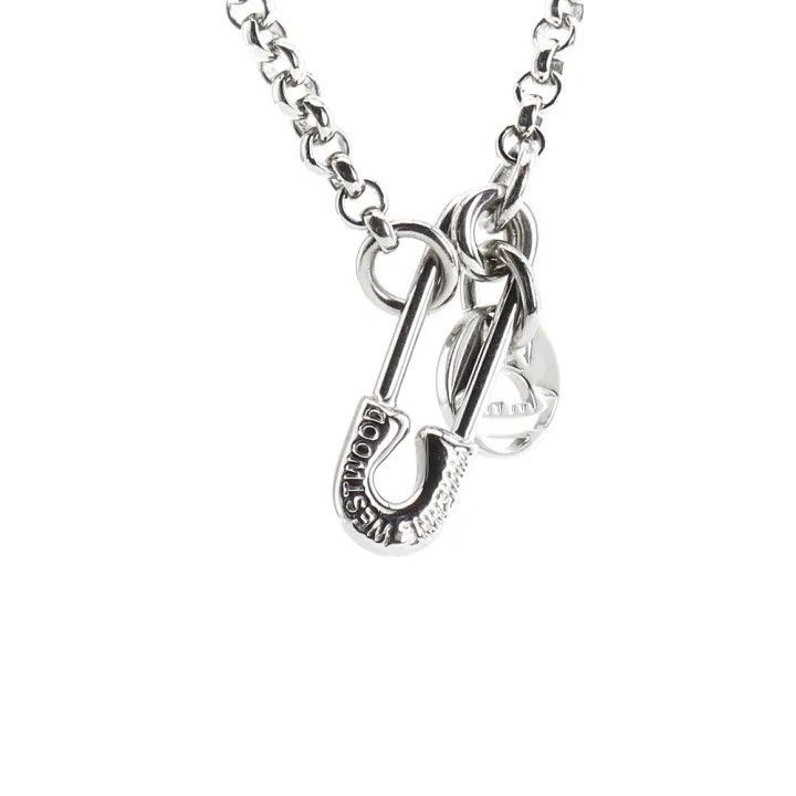 Vivienne Westwood Vivienne Westwood Imogene Clip Brass Necklace 0079 Size ONE SIZE - 2 Thumbnail