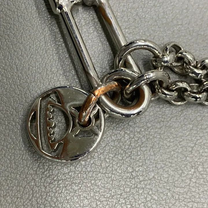 Vivienne Westwood Vivienne Westwood Silver Imogene Safety Pin Necklace 0079 Size ONE SIZE - 5 Thumbnail